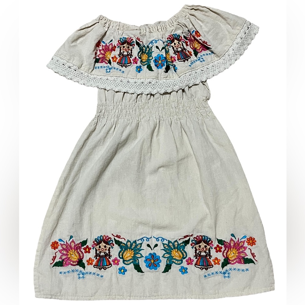 Girls Vintage Algodon Dress (NWOT)